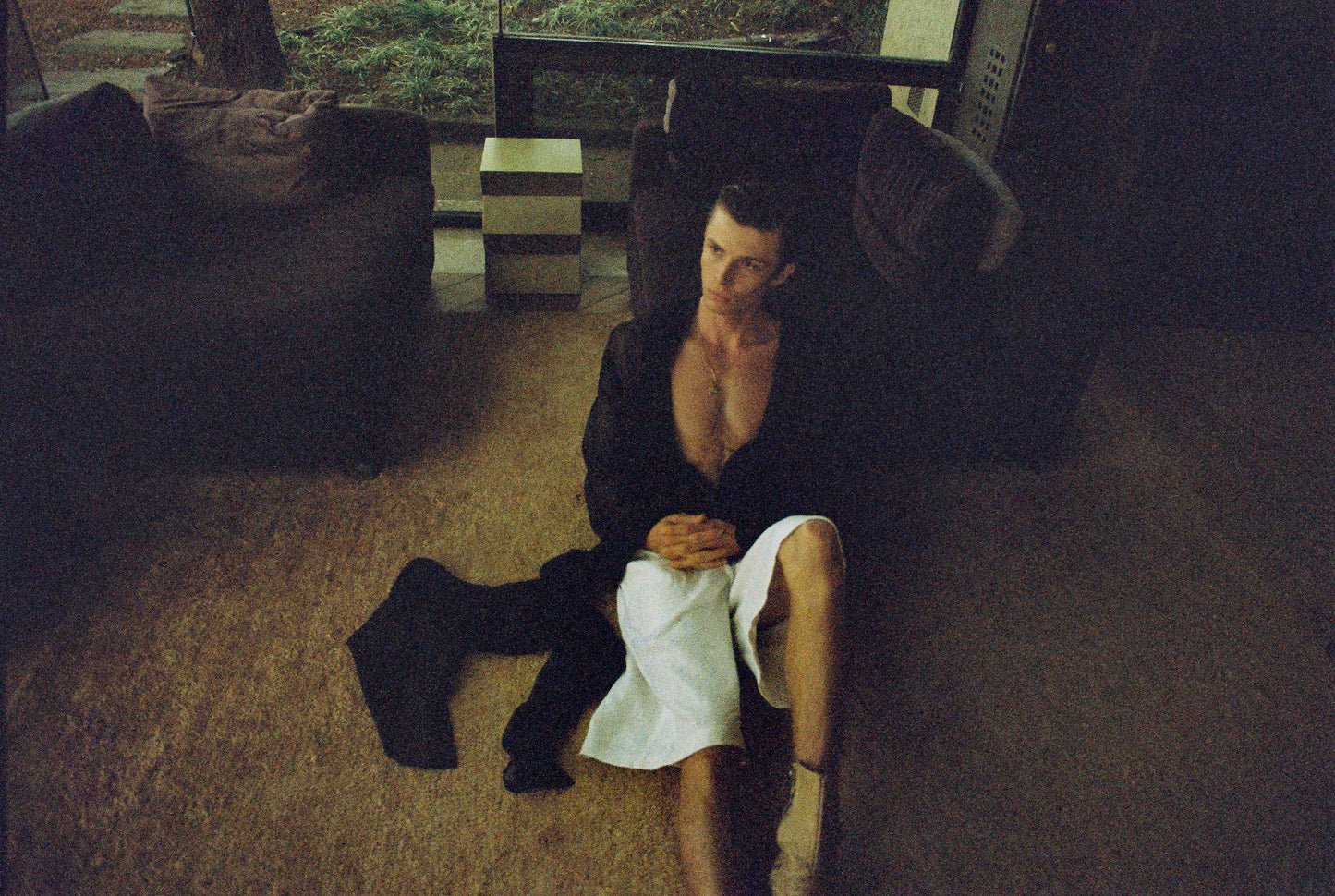 Camisa Drapeada Chiffon