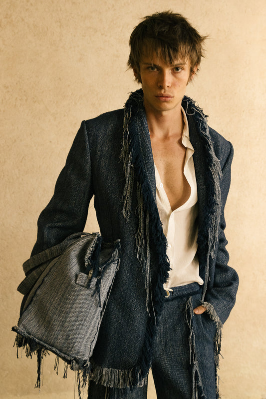 Travel Shopping Bag en Mezclilla