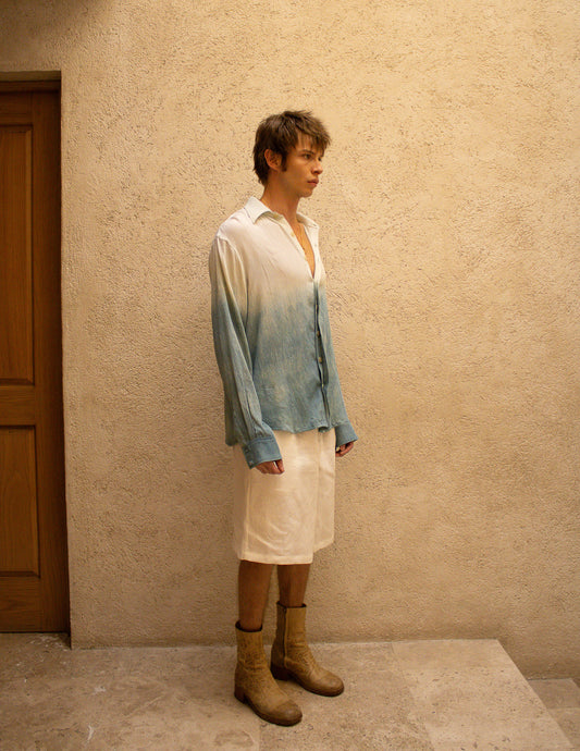 Classic Indigo Dyed Shirt