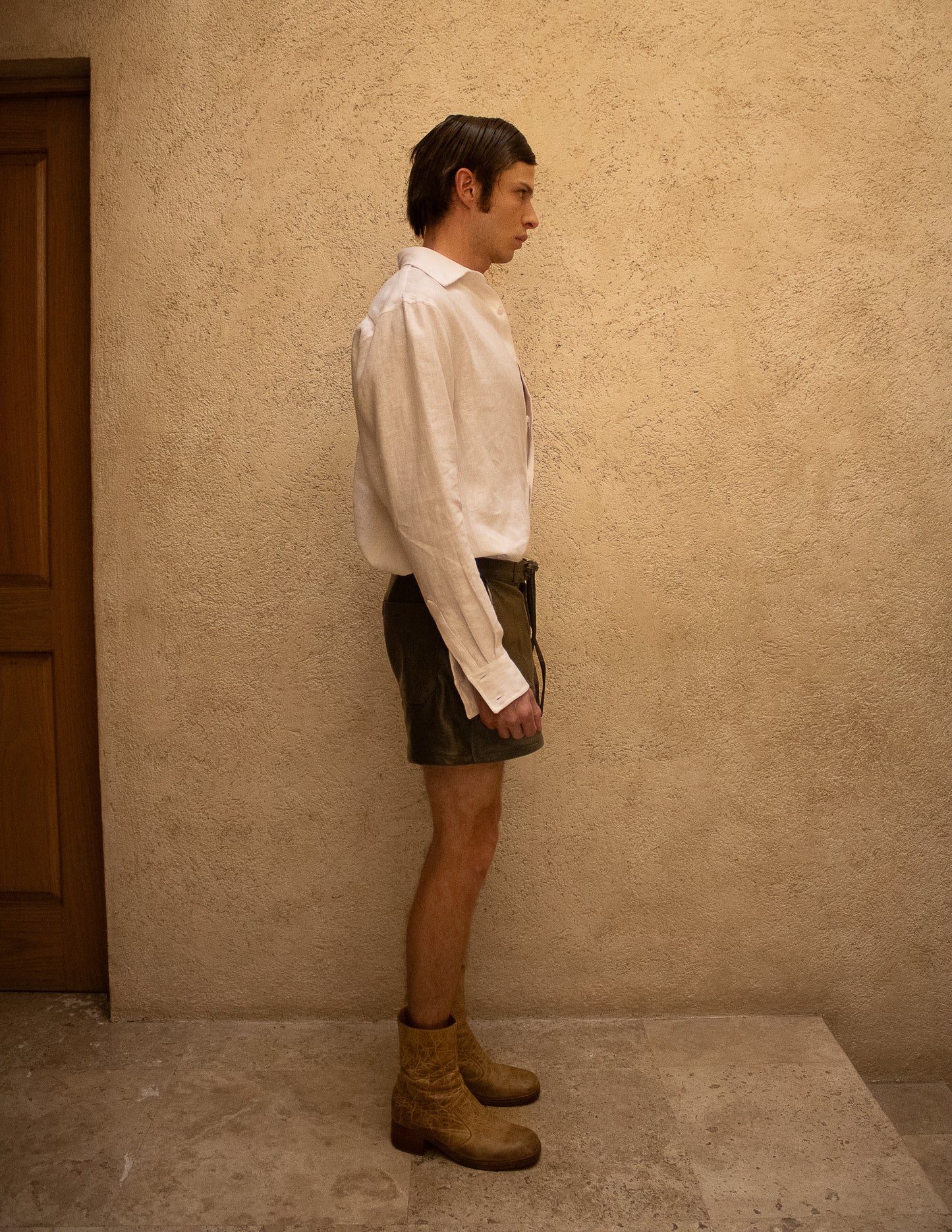 Chemise classique en lin