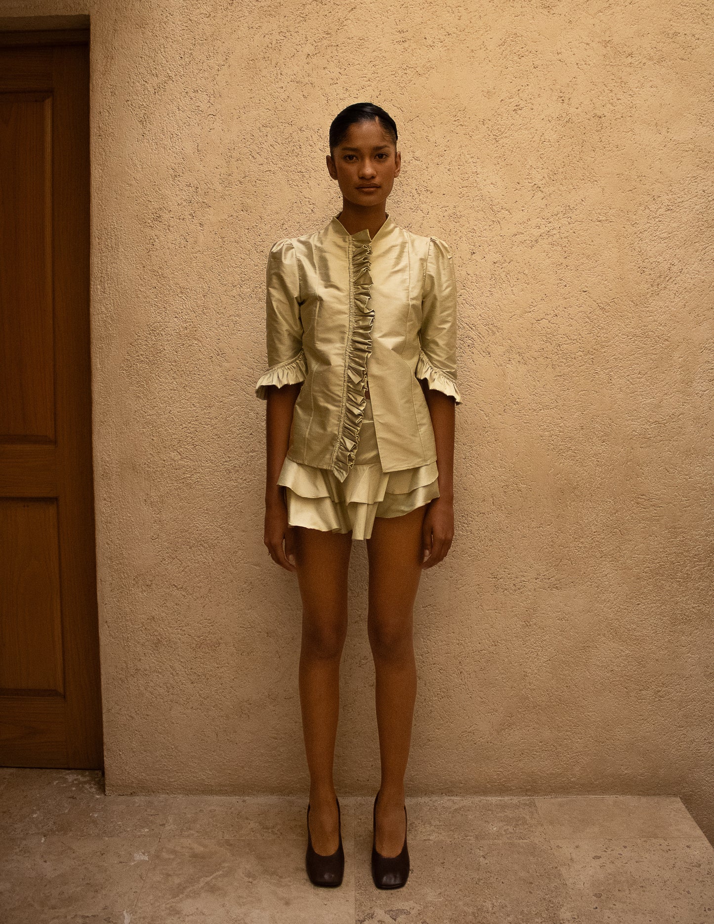 Shantung Coat