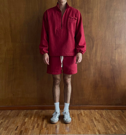 Short en denim recyclé Cairo