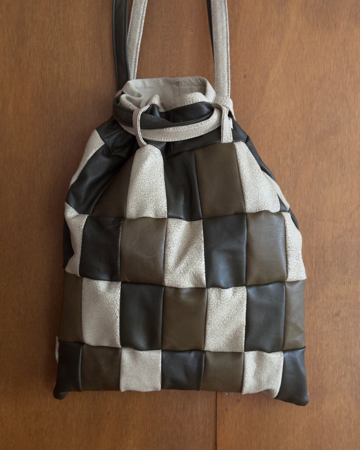 Mini Green Leather Bag