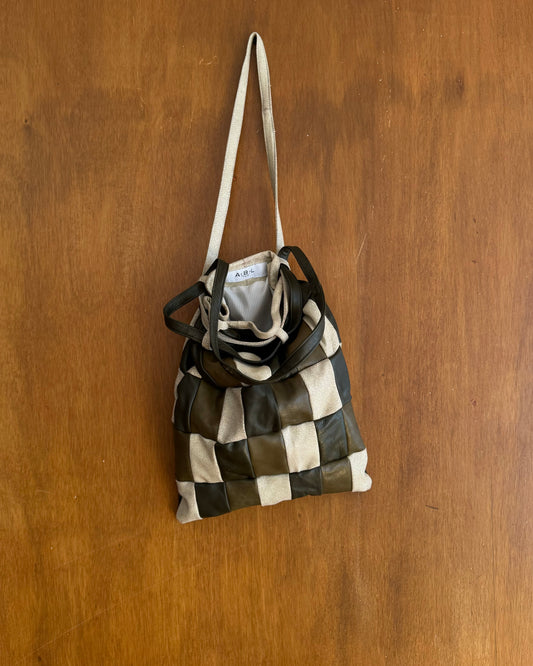 Mini Green Leather Bag