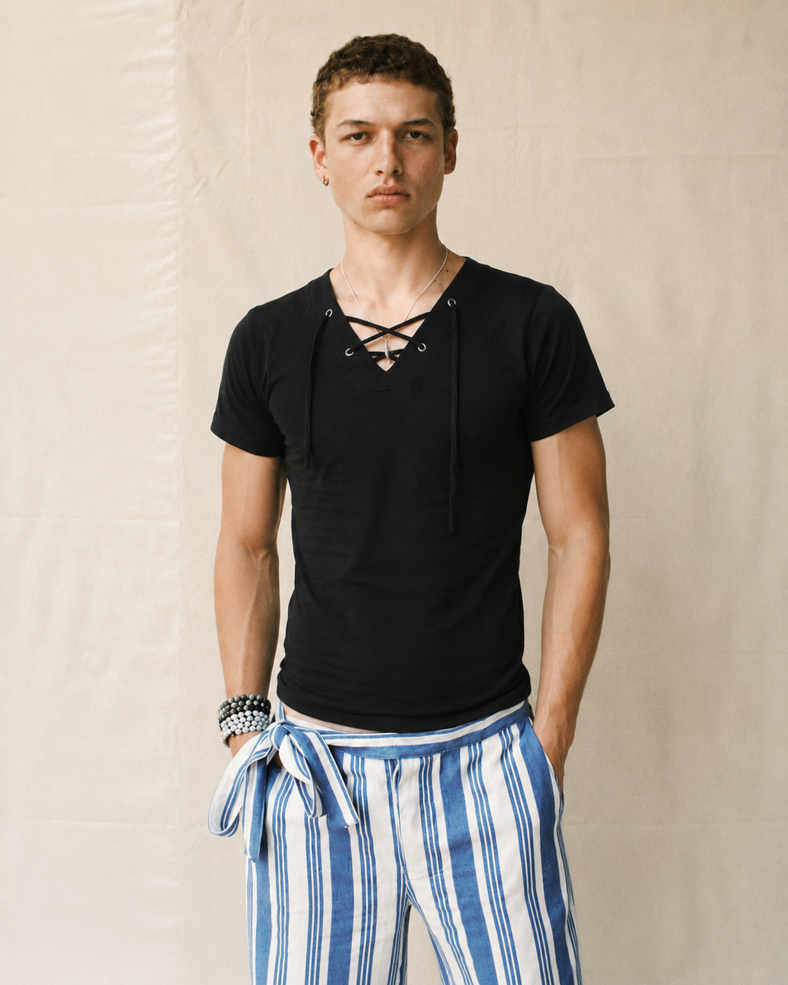 T-Shirt Ojillos Hombre