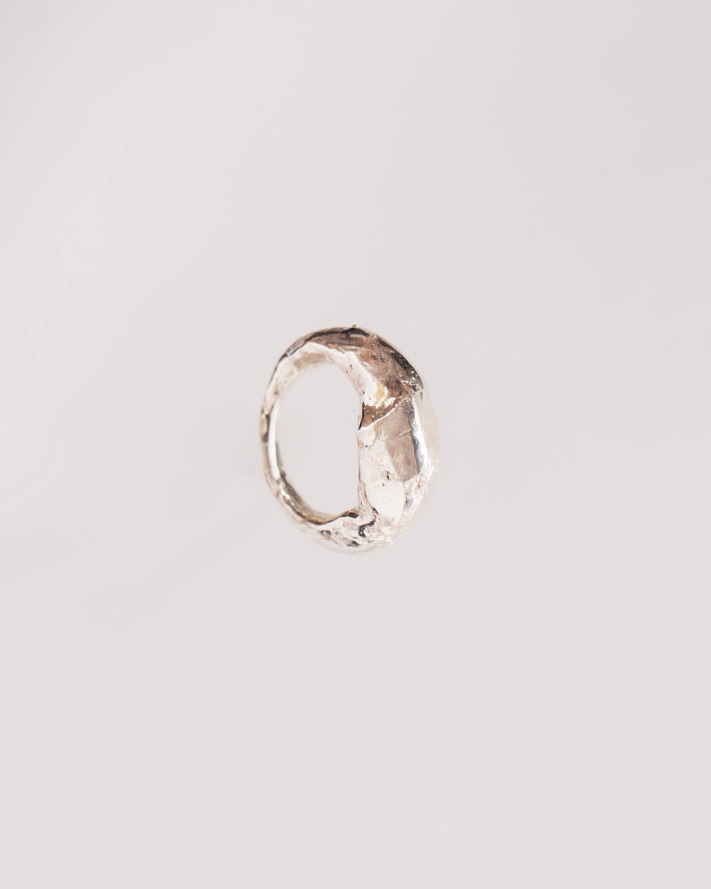 Moon Ring in Silver