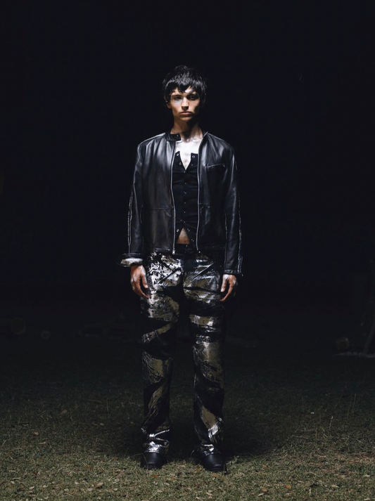 Metallic Pants