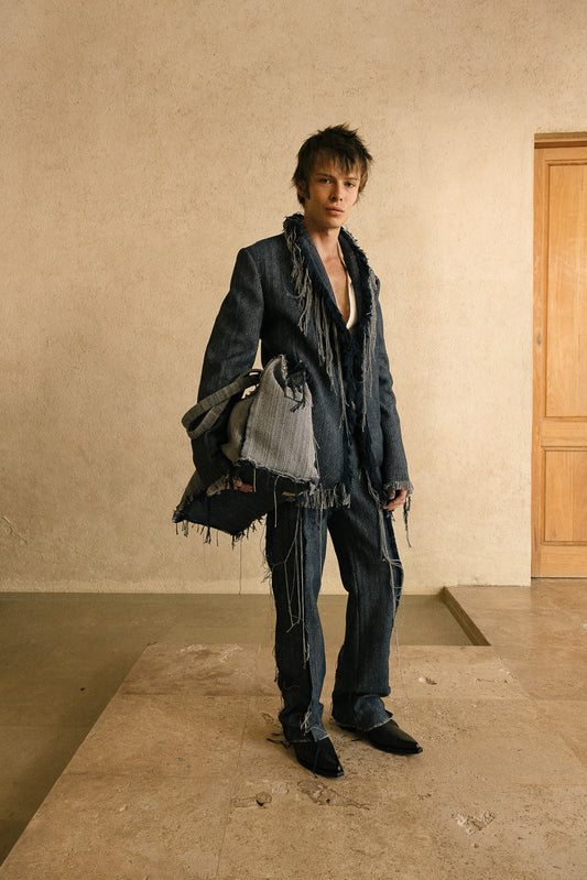 Travel Shopping Bag en Mezclilla