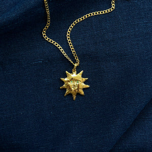 Gold Sun Pendant