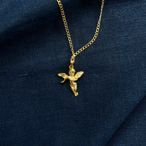Dije de Angel en Oro