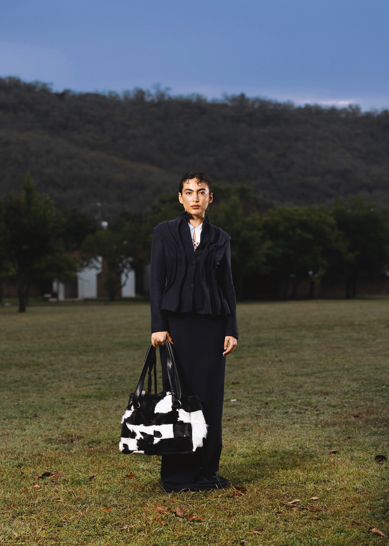 Sac en Fourrure de Vache