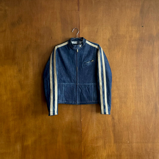 Denim Biker Jacket