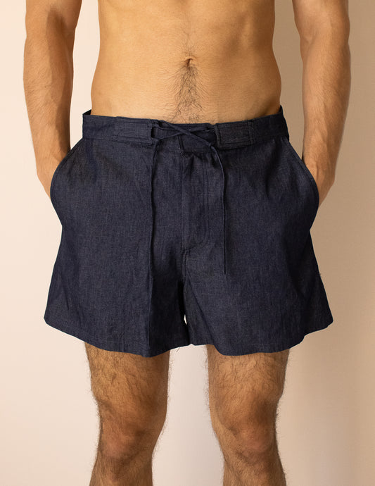 Shorts de Mezclilla Ligera