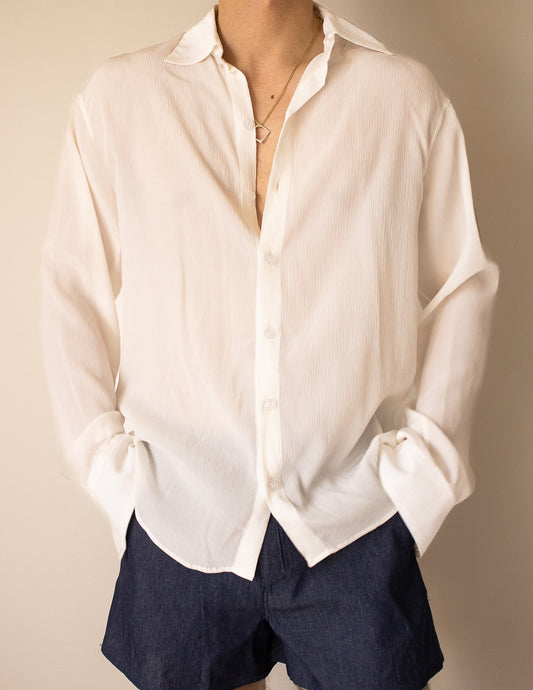 Camisa clásica de Seda