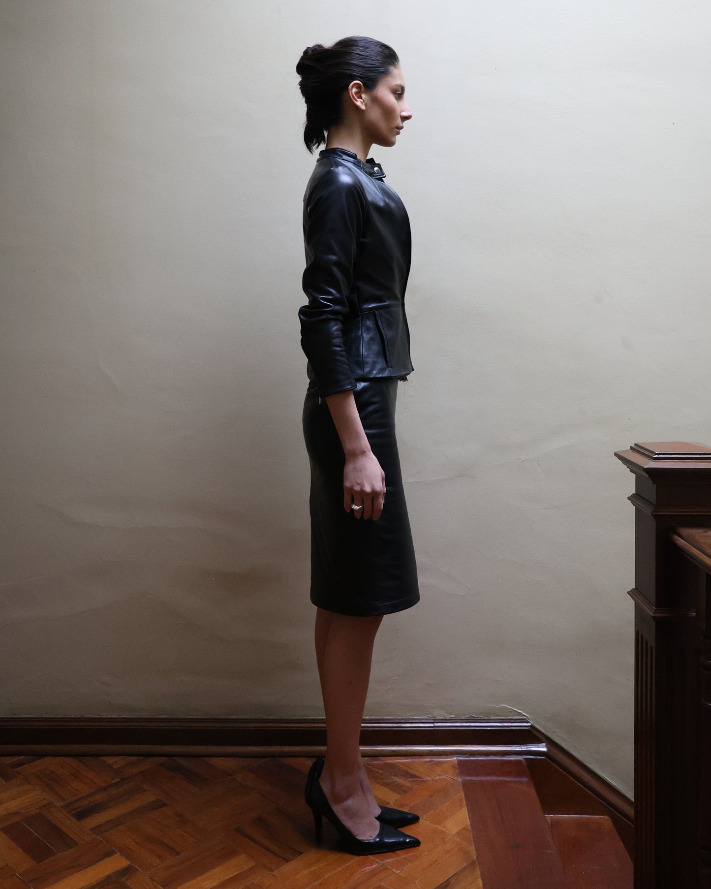 Chamarra Biker Slim de mujer