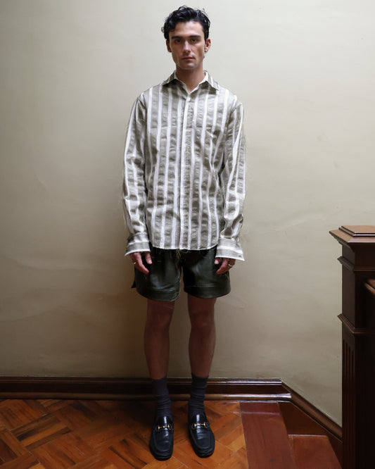 Camisa de Organza Deshilachada