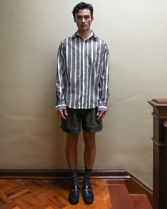 Camisa de Organza Deshilachada