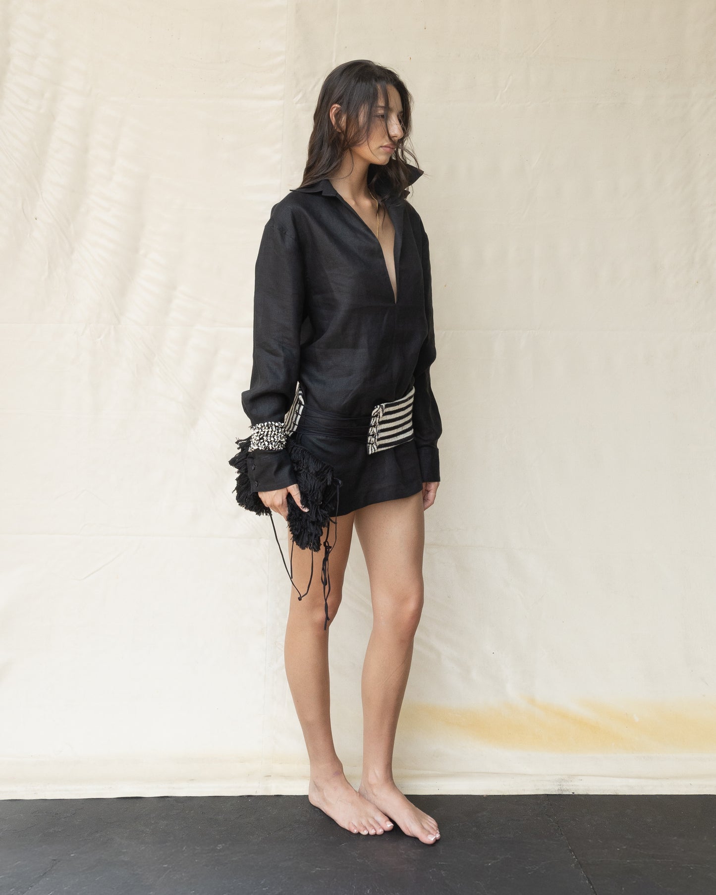 Vestido V-Neck
