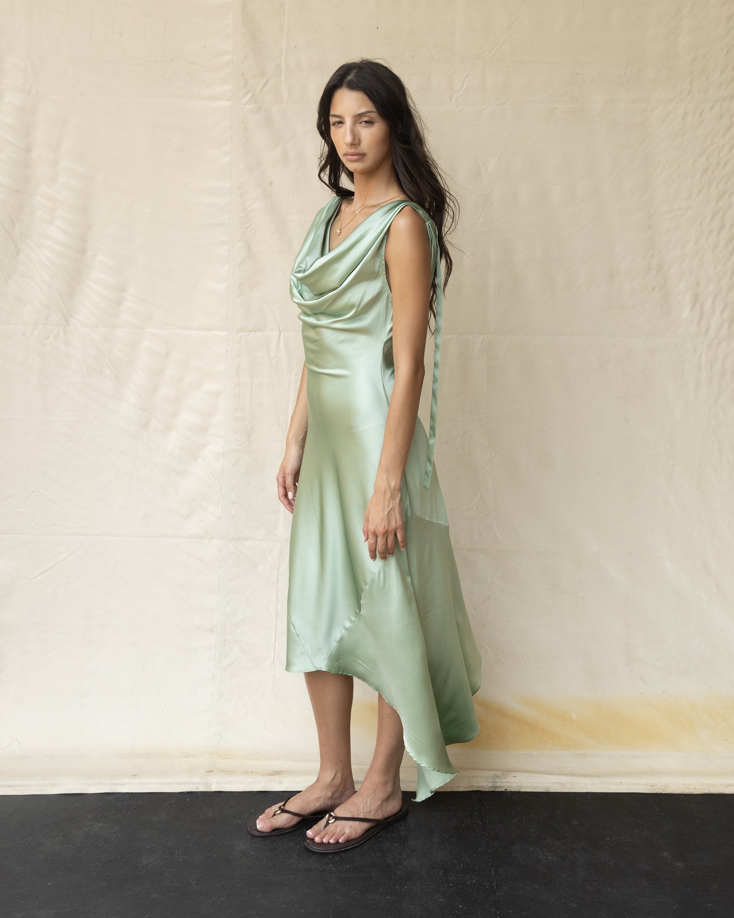 Vestido Drapeado