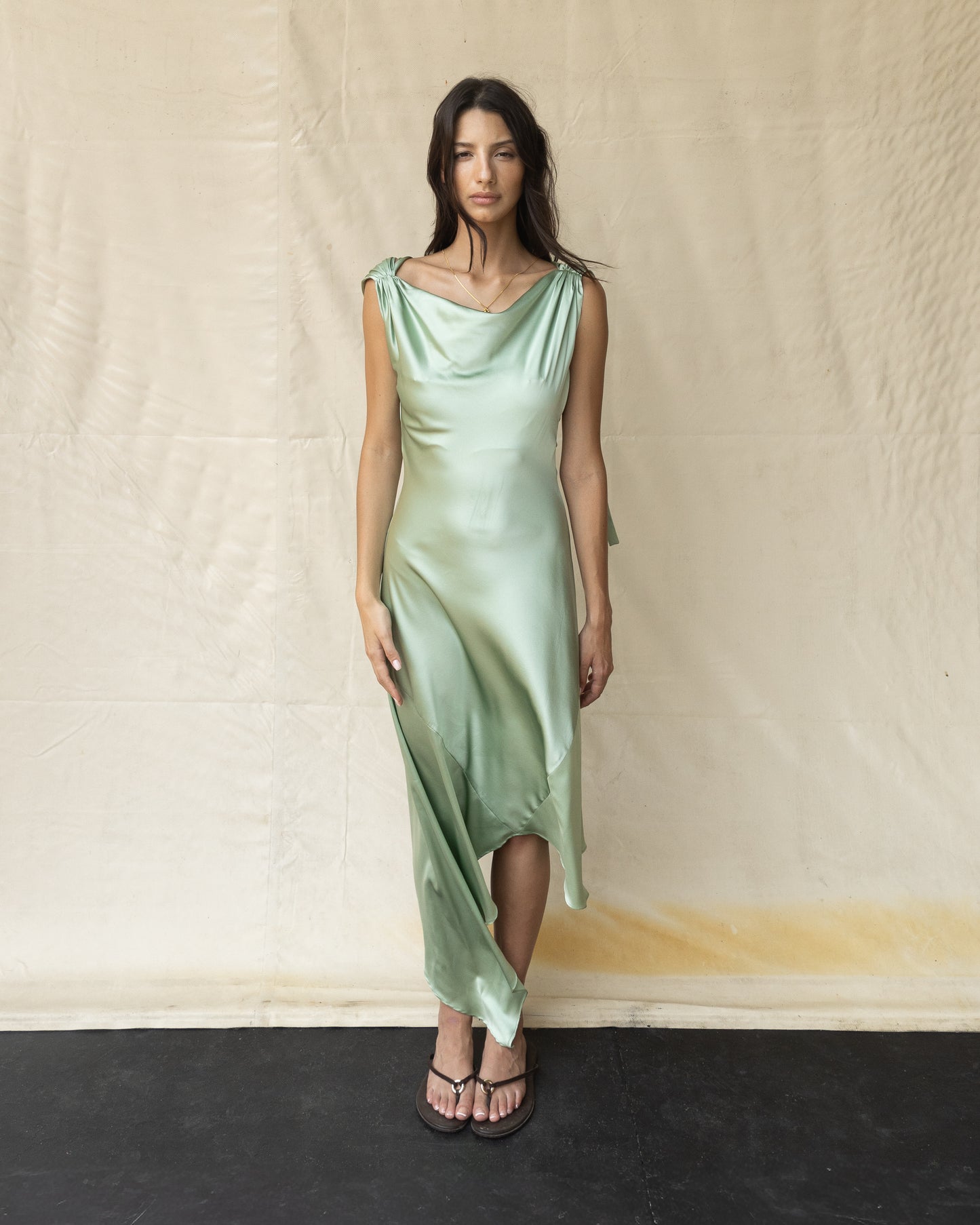 Vestido Drapeado