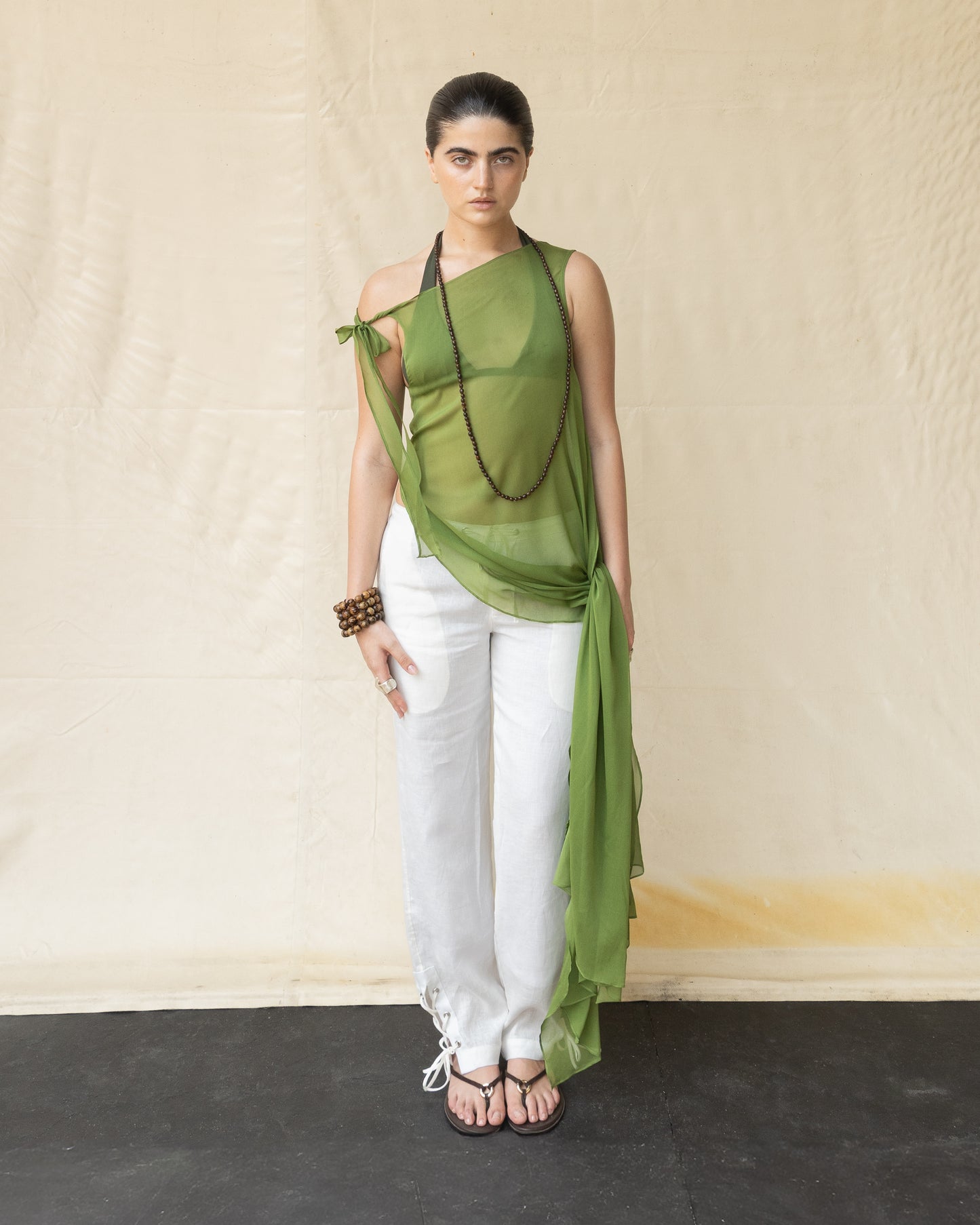 Blusa Chiffon Larga