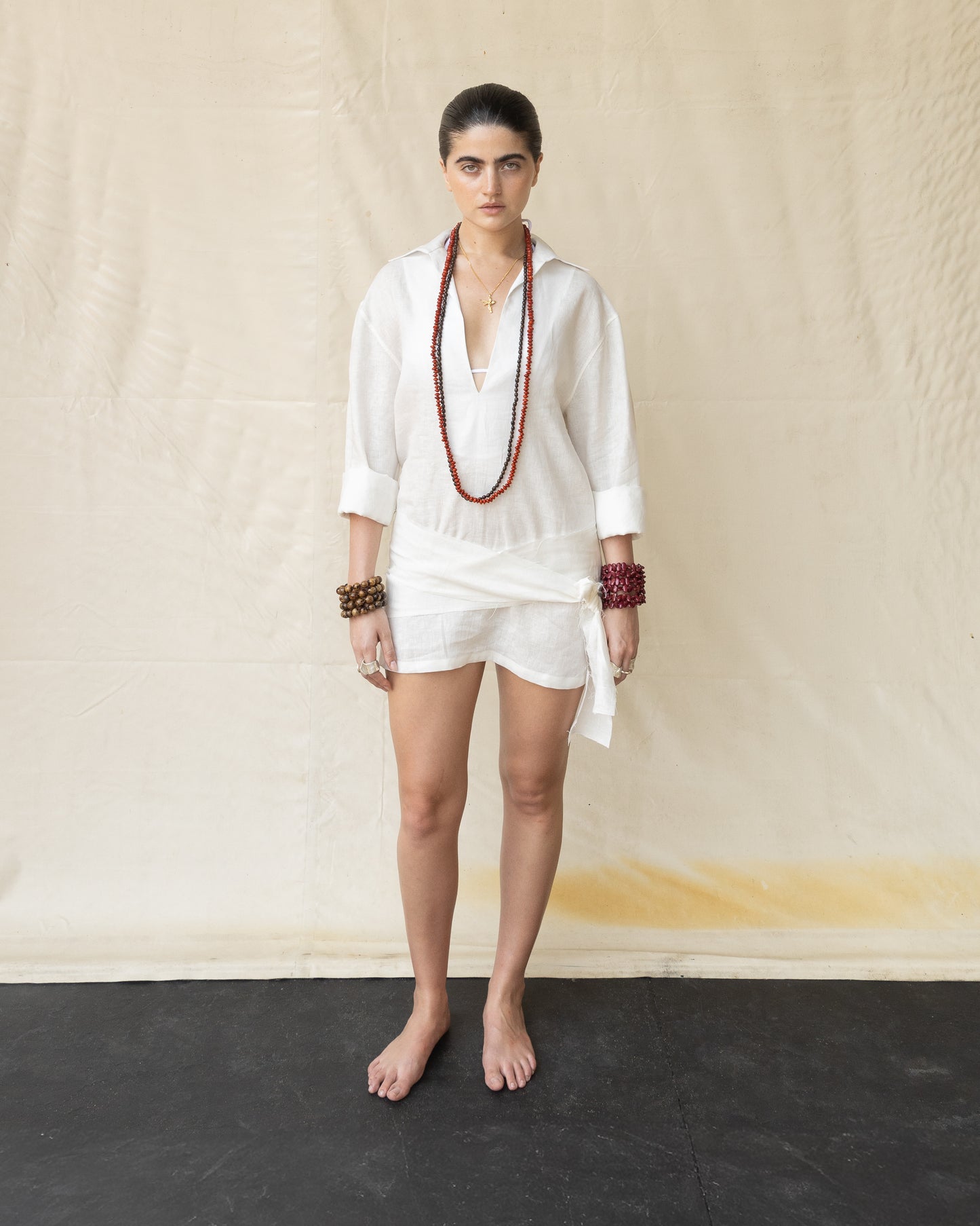 Vestido V-Neck