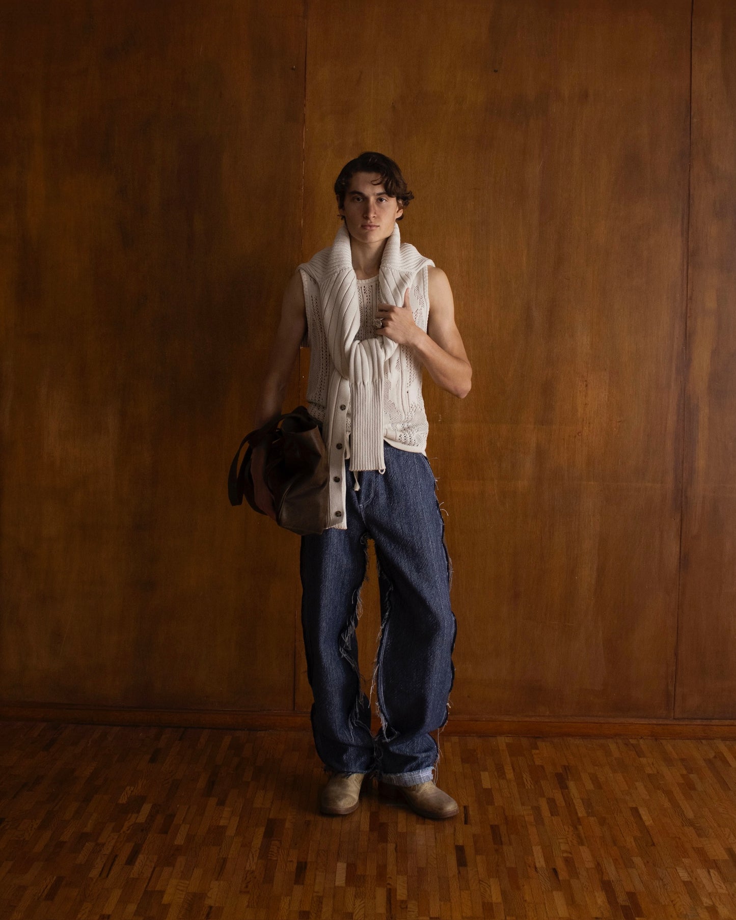 Pantalon Caire effiloché