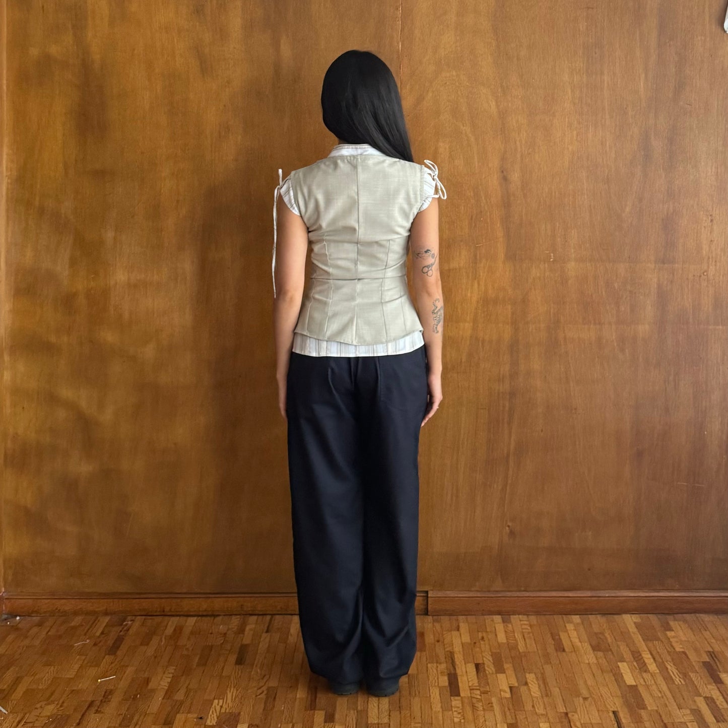 Gilet exécutif en lin