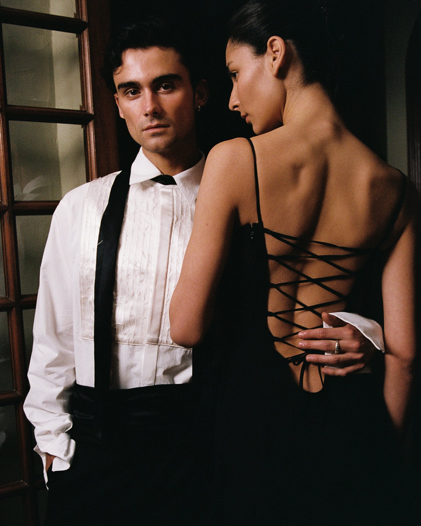 Camisa Tux Deshilachada