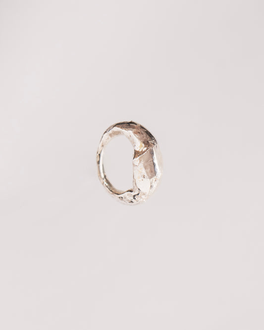 Moon Ring in Silver