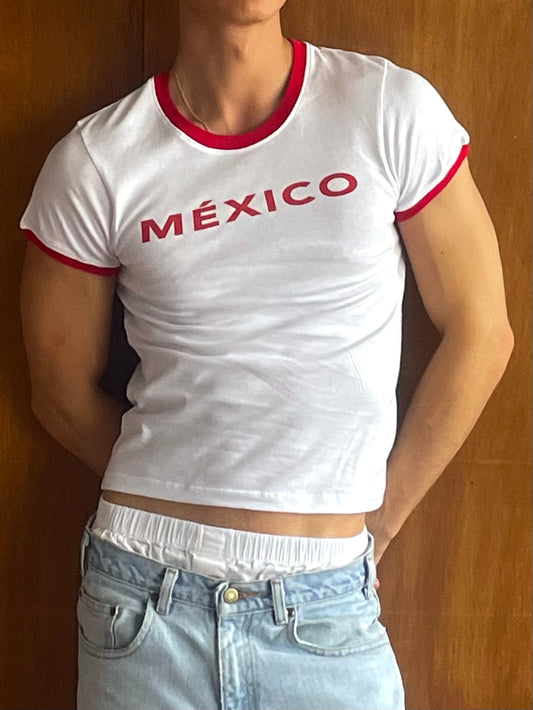 T-shirt rouge Mexique