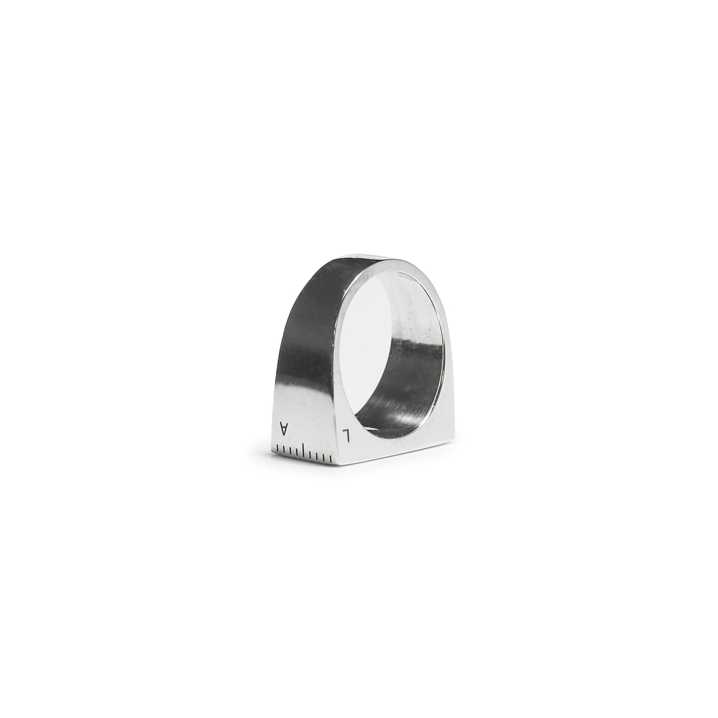Bague en argent centimètre