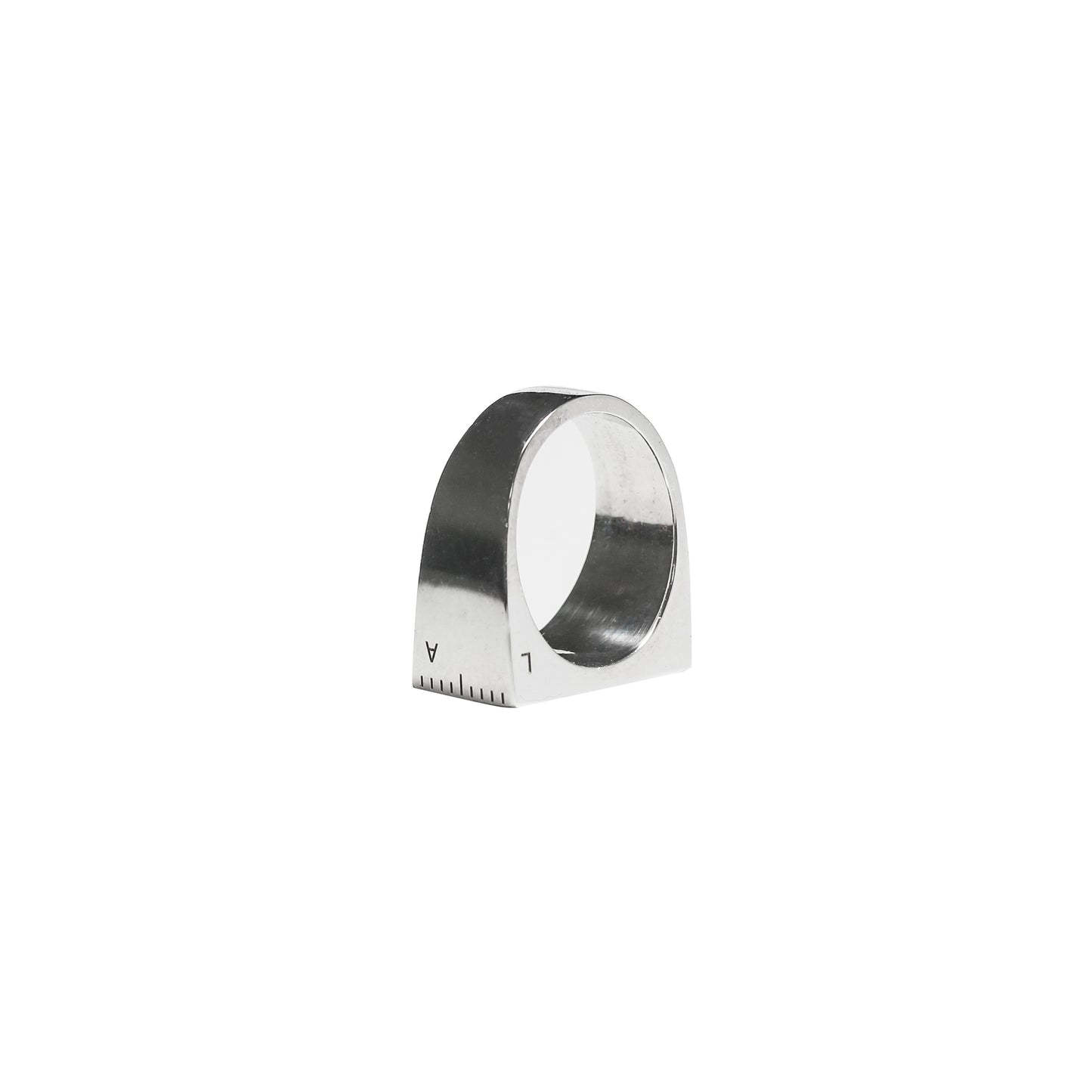 Bague en argent centimètre